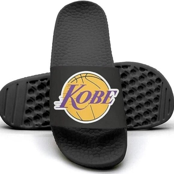 Men's Slides Sandals Outdoor Extra-soft Fashion Slip on Black Shoes US SIZE 10 - Picture 2 of 7